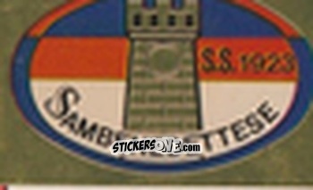 Figurina Scudetto Sambenedettese - Calcio Flash 1981 n. SC75 - Edizioni Flash