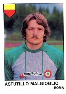 Sticker Astutillo Malgioglio - Calcio Flash 1985 n. 217 - Edizioni Flash