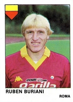 Figurina Ruben Buriani - Calcio Flash 1985 n. 226 - Edizioni Flash