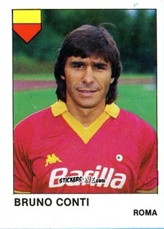 Sticker Bruno Conti - Calcio Flash 1985 n. 228 - Edizioni Flash