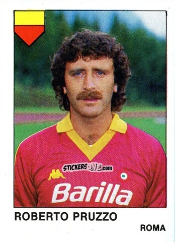 Figurina Roberto Pruzzo - Calcio Flash 1985 n. 229 - Edizioni Flash