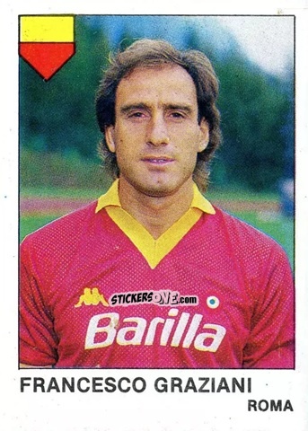 Cromo Francesco Graziani - Calcio Flash 1985 n. 230 - Edizioni Flash