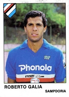 Sticker Roberto Galia - Calcio Flash 1985 n. 237 - Edizioni Flash
