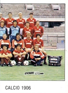 Cromo Squadra Torino (puzzle 2) - Calcio Flash 1985 n. 253 - Edizioni Flash