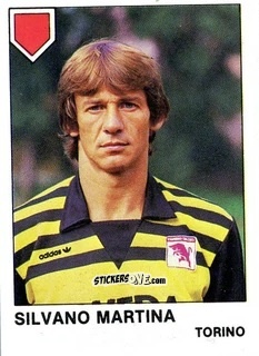 Cromo Silvano Martina - Calcio Flash 1985 n. 254 - Edizioni Flash