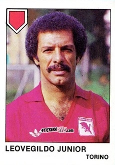 Cromo Leovegildo Junior - Calcio Flash 1985 n. 261 - Edizioni Flash