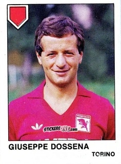 Figurina Giuseppe Dossena - Calcio Flash 1985 n. 263 - Edizioni Flash