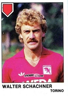 Figurina Walter Schachner - Calcio Flash 1985 n. 269 - Edizioni Flash