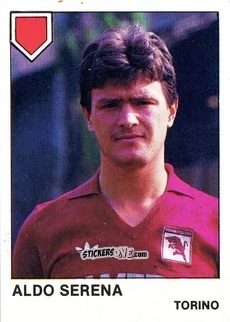 Cromo Aldo Serena - Calcio Flash 1985 n. 270 - Edizioni Flash