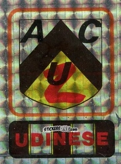 Cromo Scudetto Udinese - Calcio Flash 1985 n. SC17 - Edizioni Flash