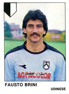 Cromo Fabio Brini - Calcio Flash 1985 n. 273 - Edizioni Flash