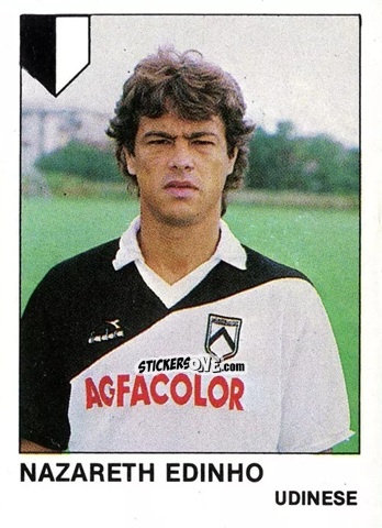 Sticker Nazareth Edinho - Calcio Flash 1985 n. 277 - Edizioni Flash