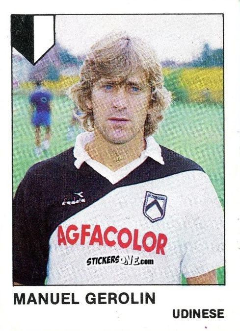 Figurina Manuel Gerolin - Calcio Flash 1985 n. 280 - Edizioni Flash