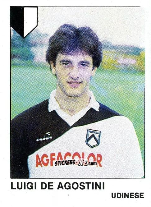 Sticker Luigi De Agostini - Calcio Flash 1985 n. 281 - Edizioni Flash