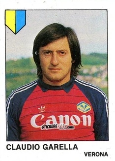 Sticker Claudio Garella - Calcio Flash 1985 n. 292 - Edizioni Flash