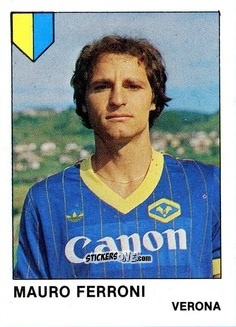 Sticker Mauro Ferroni - Calcio Flash 1985 n. 294 - Edizioni Flash