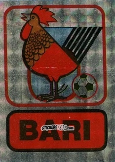 Cromo Scudetto Bari - Calcio Flash 1985 n. SC20 - Edizioni Flash