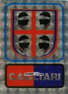Figurina Scudetto Cagliari - Calcio Flash 1985 n. SC22 - Edizioni Flash