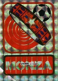 Figurina Scudetto Monza - Calcio Flash 1985 n. SC29 - Edizioni Flash