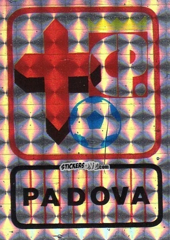Cromo Scudetto Padova - Calcio Flash 1985 n. SC30 - Edizioni Flash