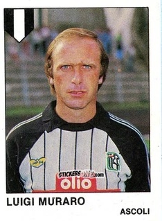 Figurina Luigi Muraro - Calcio Flash 1985 n. 8 - Edizioni Flash