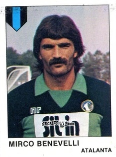 Figurina Mirco Benevelli - Calcio Flash 1985 n. 26 - Edizioni Flash