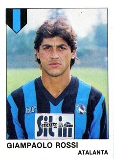 Cromo Giampaolo Rossi - Calcio Flash 1985 n. 29 - Edizioni Flash