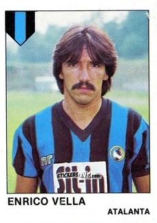 Cromo Enrico Vella - Calcio Flash 1985 n. 35 - Edizioni Flash