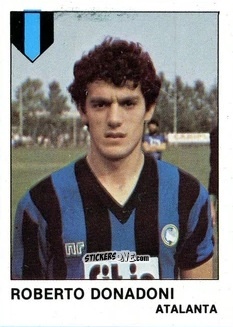 Figurina Roberto Donadoni - Calcio Flash 1985 n. 38 - Edizioni Flash