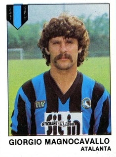 Sticker Giorgio Magnocavallo - Calcio Flash 1985 n. 39 - Edizioni Flash