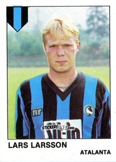 Cromo Lars Larsson - Calcio Flash 1985 n. 40 - Edizioni Flash