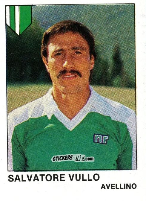 Figurina Salvatore Vullo - Calcio Flash 1985 n. 47 - Edizioni Flash