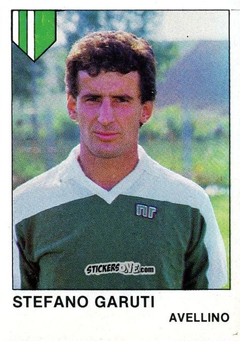 Sticker Stefano Garuti - Calcio Flash 1985 n. 50 - Edizioni Flash