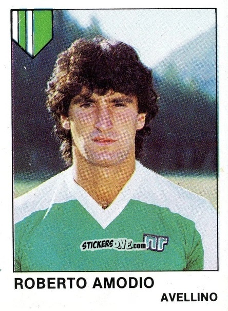 Figurina Roberto Amodio - Calcio Flash 1985 n. 51 - Edizioni Flash