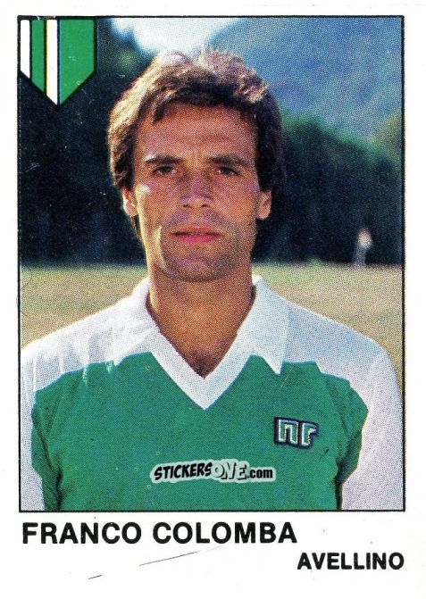 Cromo Franco Colomba - Calcio Flash 1985 n. 54 - Edizioni Flash