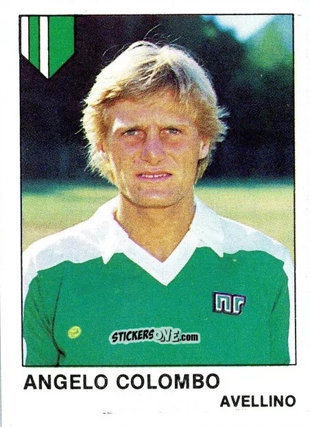 Cromo Angelo Colombo - Calcio Flash 1985 n. 58 - Edizioni Flash