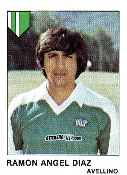 Cromo Ramon Angel Diaz - Calcio Flash 1985 n. 60 - Edizioni Flash