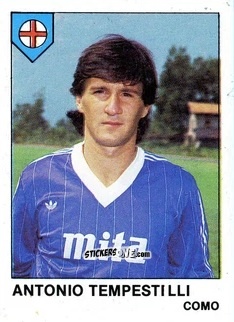 Cromo Antonio Tempestilli - Calcio Flash 1985 n. 66 - Edizioni Flash