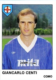 Sticker Giancarlo Centi - Calcio Flash 1985 n. 73 - Edizioni Flash