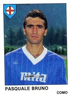 Sticker Pasquale Bruno - Calcio Flash 1985 n. 76 - Edizioni Flash