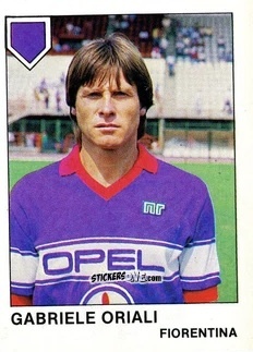 Sticker Gabriele Oriali - Calcio Flash 1985 n. 109 - Edizioni Flash