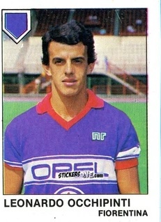 Sticker Leonardo Occhipinti - Calcio Flash 1985 n. 114 - Edizioni Flash