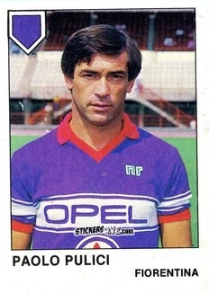 Cromo Paolo Pulici - Calcio Flash 1985 n. 117 - Edizioni Flash