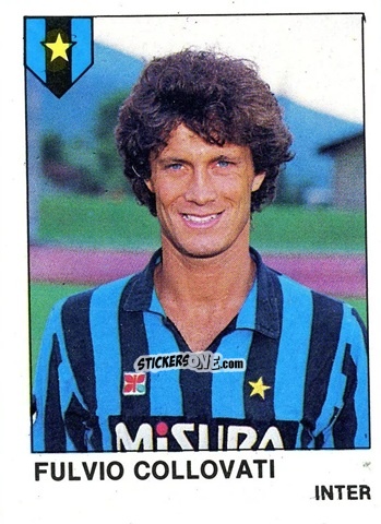 Cromo Fulvio Collovati - Calcio Flash 1985 n. 124 - Edizioni Flash