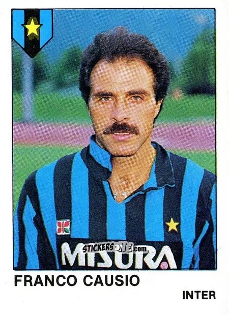 Figurina Franco Causio - Calcio Flash 1985 n. 133 - Edizioni Flash