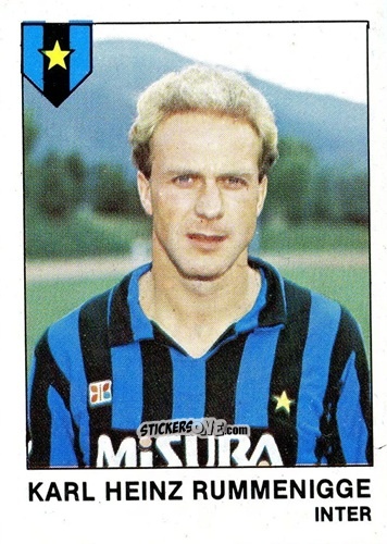 Sticker Karl Heinz Rummenigge - Calcio Flash 1985 n. 137 - Edizioni Flash
