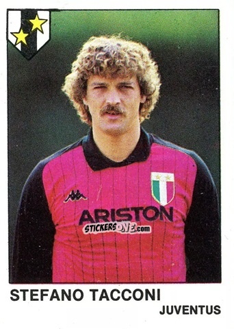 Cromo Stefano Tacconi - Calcio Flash 1985 n. 140 - Edizioni Flash