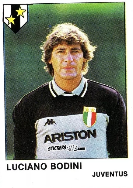 Cromo Luciano Bodini - Calcio Flash 1985 n. 141 - Edizioni Flash