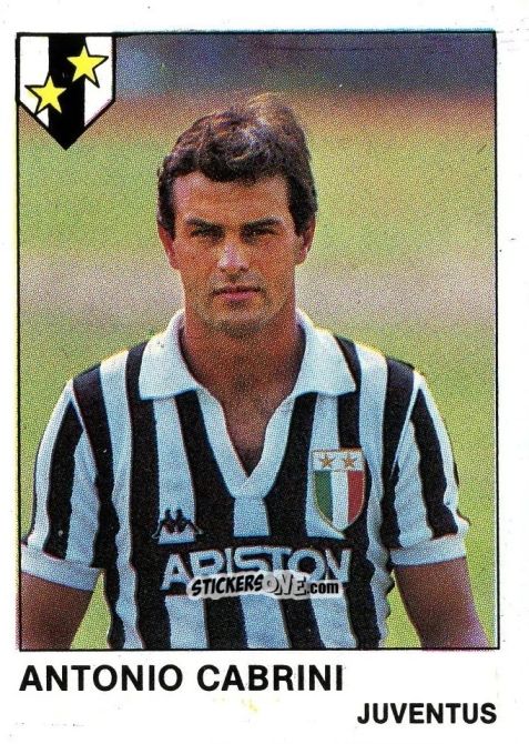 Figurina Antonio Cabrini - Calcio Flash 1985 n. 143 - Edizioni Flash