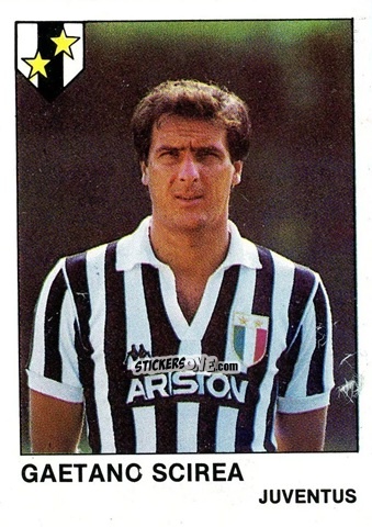 Cromo Gaetano Scirea - Calcio Flash 1985 n. 146 - Edizioni Flash